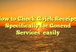 How to Check Gojek Receipts Specifically for Gosend Services  easily